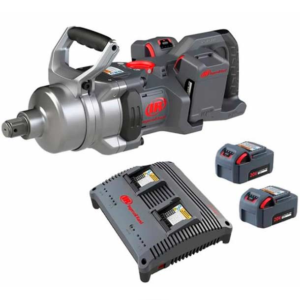 Llave de impacto inalámbrica de par alto