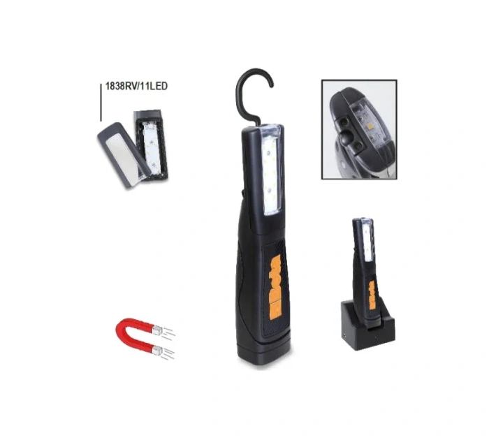 Lámpara recargable con LED de alta luminosidad - 1838/11 - Imagen 2