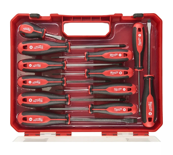 Juego de 12 destornilladores Milwaukee