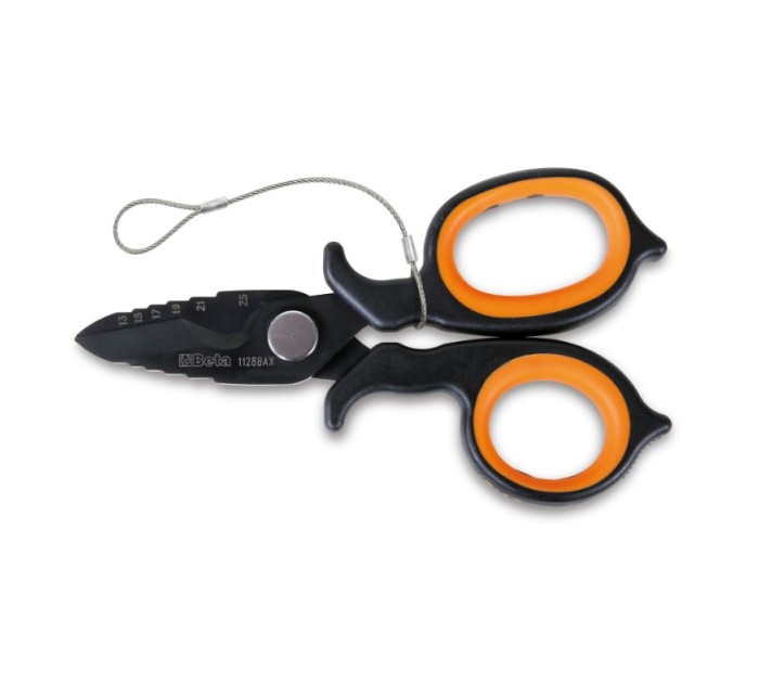 1128BAX tijeras de electricista de efecto doble