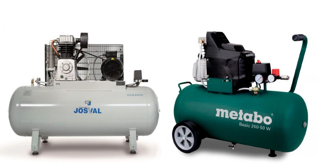 Funcionamiento compresor de aire