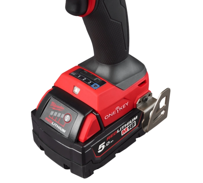 Taladro percutor con batería y cargador