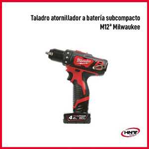 tipo de taladro a bateria