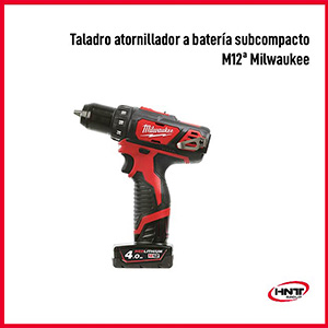 tipo de taladro atornillador