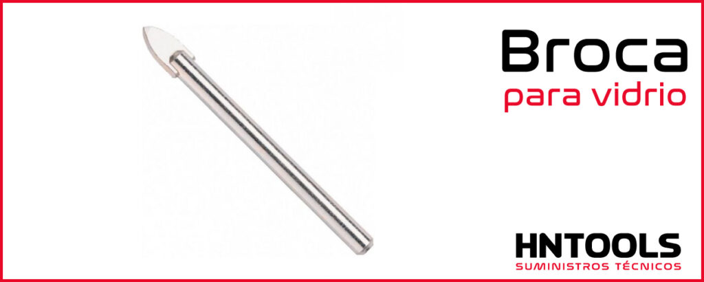 Tipo de broca para vidrio