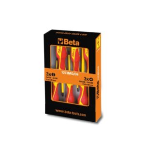 Juego de 6 destornilladores aislados 1273MQ/D6 Beta Tools